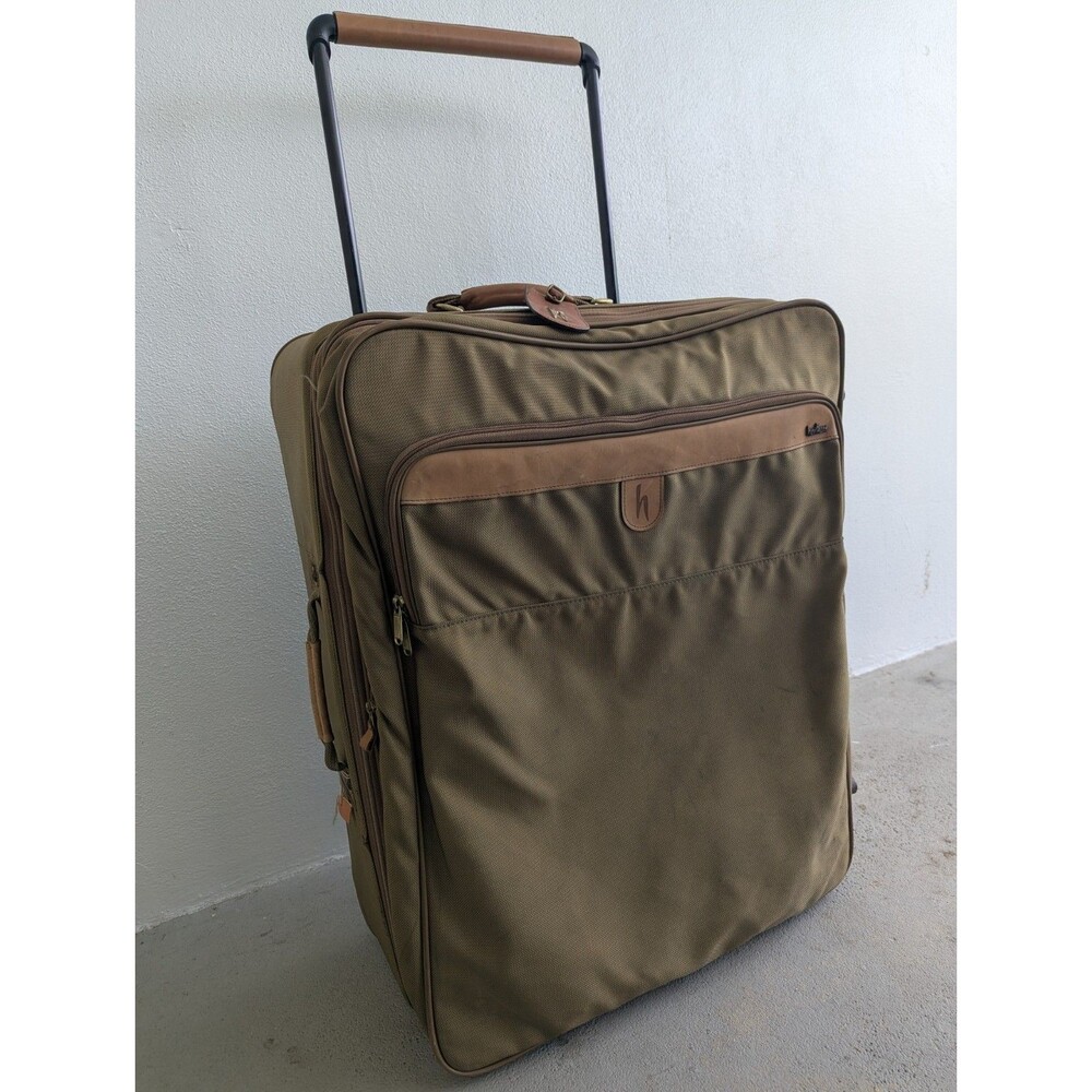 HARTMANN Intensity Large Rolling Garment Bag Softside Ballistic Nylon Leather